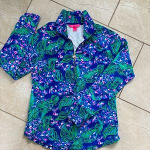 Lily Pulitzer Skipper popover XS. Excellent condition. Hung to dry
